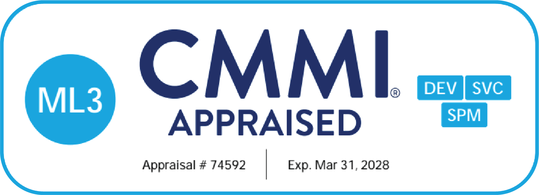 CMMI Appraisal seal