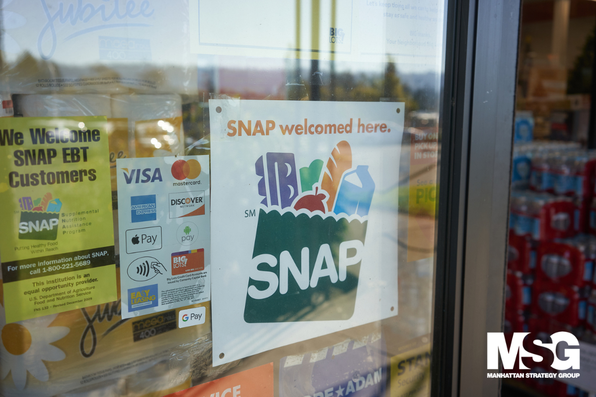 SNAP Welcomed Here Sign 